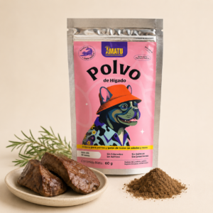 Polvo de hígado liofilizado
