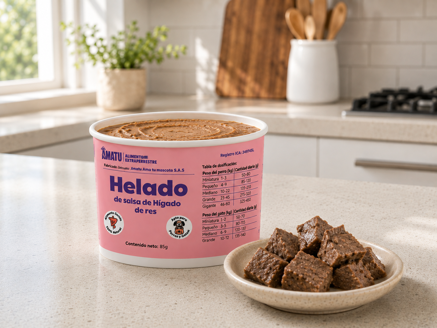 Helado de hígado